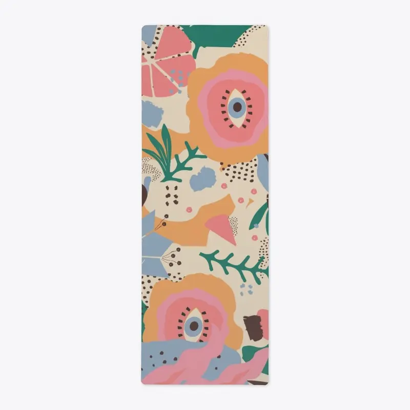 Clear Sky Suede Yoga Mat